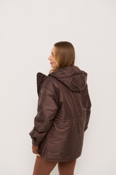 Куртка Інсайт 70 утеплена Плащівка Gloria 16495 Цвет: Шоколад