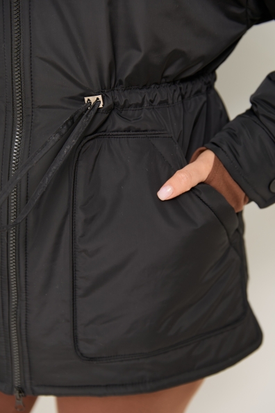 Куртка Інсайт 70  утеплена Плащівка Ammy 16420 Цвет: Чорний