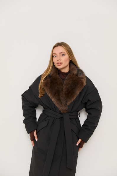 Купити Куртка "Люксор" 120 Плащівка Бонд з хутром 16390 оптом і в роздріб