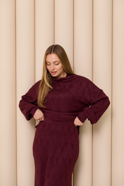 Купити Костюм "Фльор" Трикотаж Ангора дизайн 16474 оптом і в роздріб