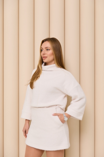 Купить Спідниця - шорти "Лана" Трикотаж Альпака 16483 оптом и в розницу