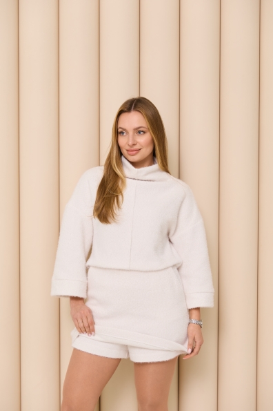 Купити Спідниця - шорти "Лана" Трикотаж Альпака 16483 оптом і в роздріб