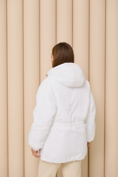 Куртка Бренд Лайт 72 Плащівка Ammy утеплена 16506 Цвет: молоко