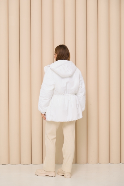 Куртка Бренд Лайт 72 Плащівка Ammy утеплена 16506 Цвет: молоко