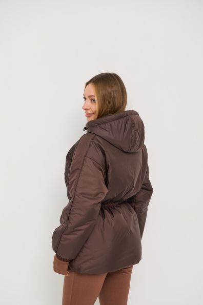 Куртка Бренд Лайт 72 Плащівка Gloria утеплена16508 Цвет: Шоколад