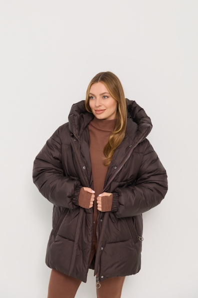 Куртка Харт 85 плащівка Gloria 16548 Цвет: Шоколад