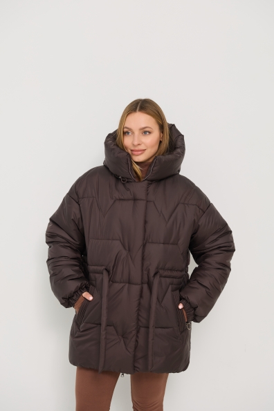 Куртка Харт 85 плащівка Gloria 16548 Цвет: Шоколад
