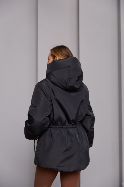 Куртка Далас 65 250 Плащевка Ammy 16466 Цвет: Чорний