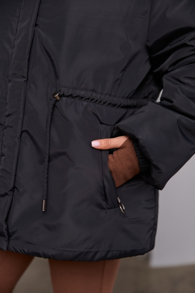 Куртка Далас 65 250 Плащевка Ammy 16466 Цвет: Чорний