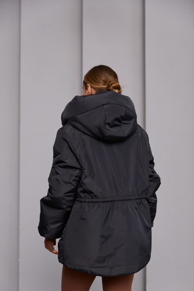 Куртка Далас 65 250 Плащевка Ammy 16466 Цвет: Чорний