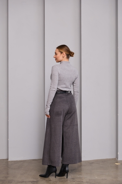 Штани Ріволі Вовна Меріно 16493 Цвет: темно сірий