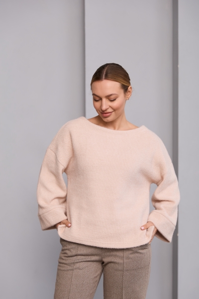 Купити Блуза "Люкс" 7/8 Трикотаж Альпака 16279 оптом і в роздріб