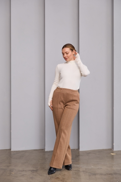 Купити Штани "Метро" Трикотаж на флісі 16582 оптом і в роздріб