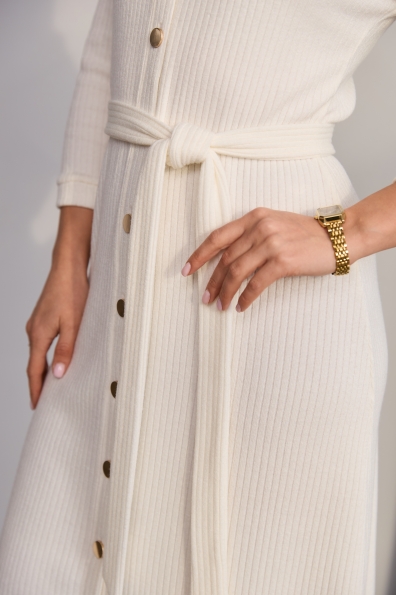 Купити Сукня "Ваніль" NEW120 Трикотаж Ангора смужка середня 16523 оптом і в роздріб