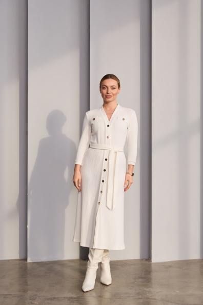 Купити Сукня "Ваніль" NEW120 Трикотаж Ангора смужка середня 16523 оптом і в роздріб