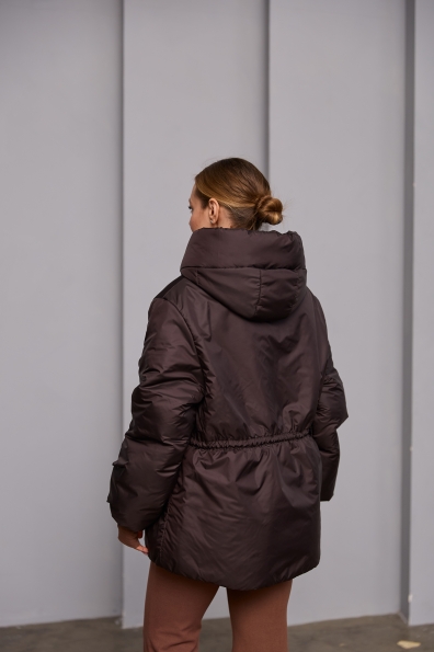 Куртка Далас 65_Z250 Плащевка Gloria 16568 Цвет: Шоколад