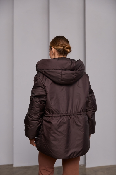 Куртка Далас 65_Z250 Плащевка Gloria 16568 Цвет: Шоколад