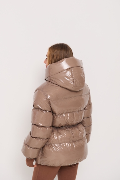 Куртка Монреаль 65_500 Плащівка Монклер з еко пухом 16558 Цвет: Какао