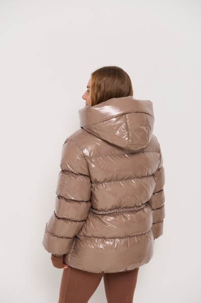 Куртка Монреаль 65_500 Плащівка Монклер з еко пухом 16558 Цвет: Какао