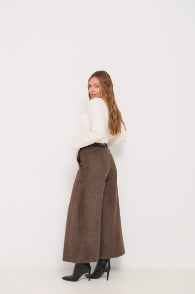 Штани Ріволі Вовна Меріно 16493 Цвет: Шоколад