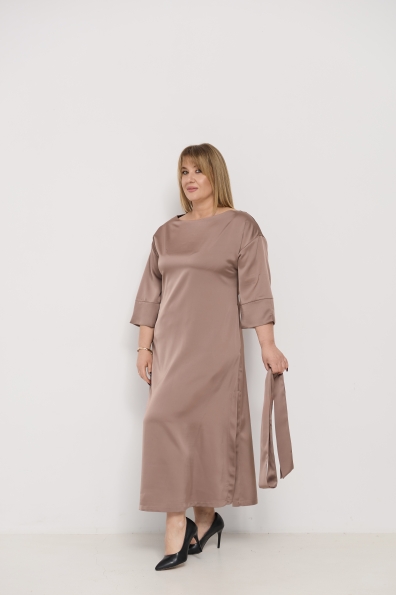 Сукня Алла Донна 115 3/4 Шовк Дабл 16576 Цвет: Мокко