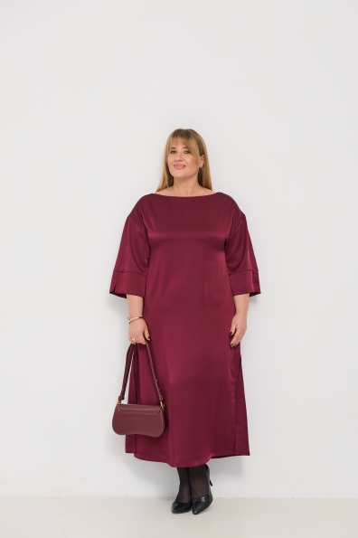 Сукня Алла Донна 115 3/4 Шовк Дабл 16576 Цвет: Марсала