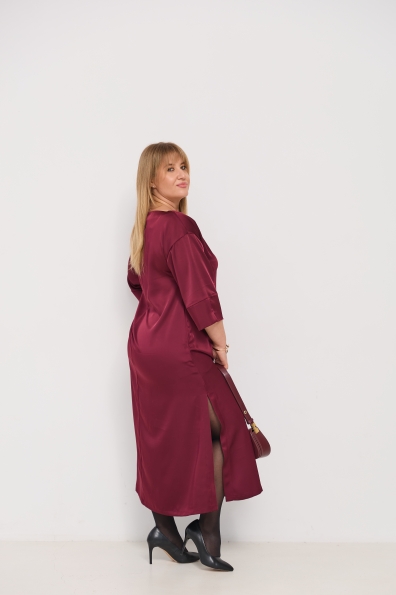 Сукня Алла Донна 115 3/4 Шовк Дабл 16576 Цвет: Марсала