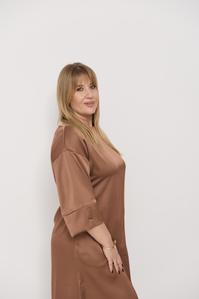 Сукня Алла Донна 115 3/4 Шовк Дабл 16576 Цвет: Карамель