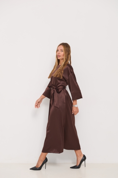Сукня Алла 120 3/4 Шовк Дабл 16512 Цвет: Шоколад