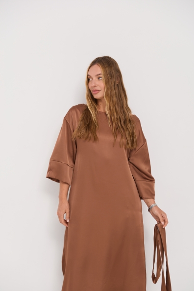 Сукня Алла 120 3/4 Шовк Дабл 16512 Цвет: Карамель