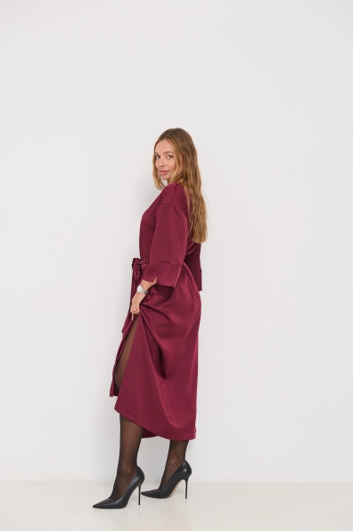 Сукня Алла 120 3/4 Шовк Дабл 16512 Цвет: марсала