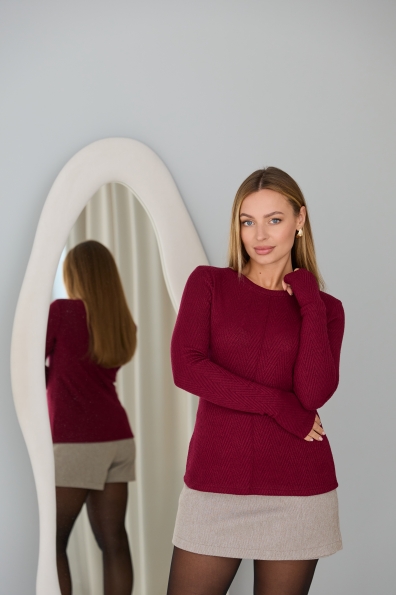 Купити Лонгслів "Далі" Трикотаж Ангора дизайн 16222 оптом і в роздріб