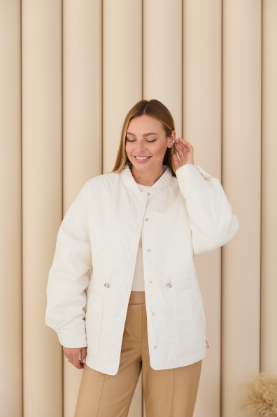 Куртка Пегас Плащівка Full Dull 16702 Цвет: Молоко