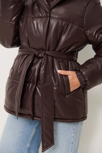 Куртка Бумер Плащівка Full Dull 16748 Цвет: Шоколад