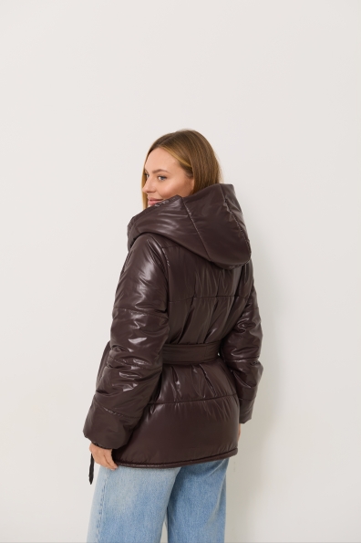 Куртка Бумер Плащівка Full Dull 16748 Цвет: Шоколад