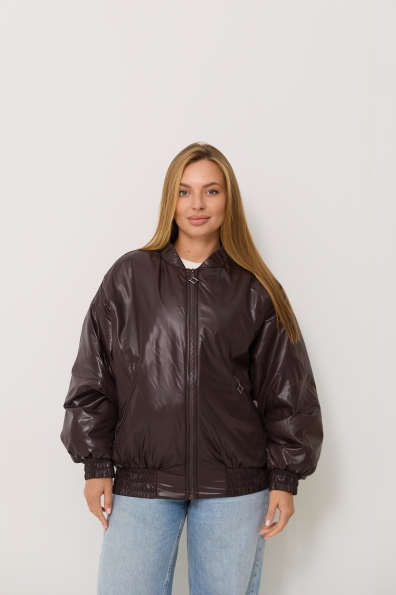 Куртка Барселона плащівка Full Dull 16758 Цвет: Шоколад