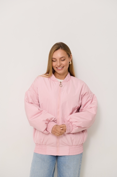 Куртка Барселона плащівка Grazia 16760 Цвет: Рожевий