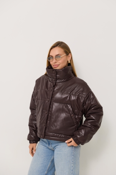 Куртка Шифр Плащівка Full Dull 16750 Цвет: Шоколад