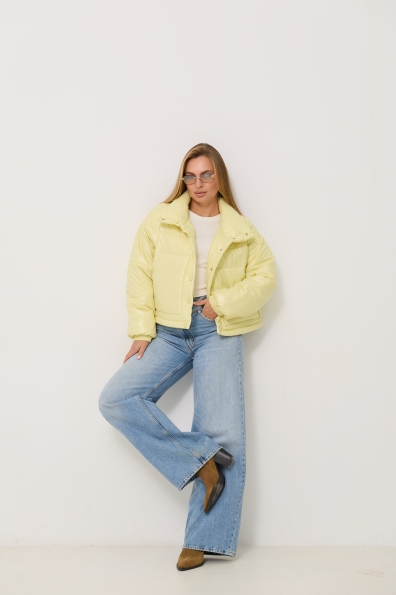 Куртка Шифр Плащівка Full Dull 16750 Цвет: Жовтий