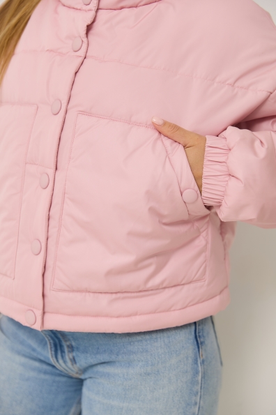 Куртка Шифр Плащівка Grazia 16752 Цвет: Рожевий