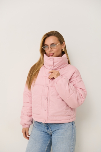 Куртка Шифр Плащівка Grazia 16752 Цвет: Рожевий