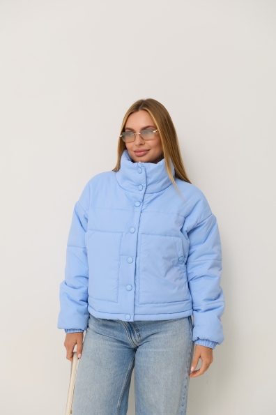 Куртка Шифр Плащівка Full Dull 16750 Цвет: Блакитний