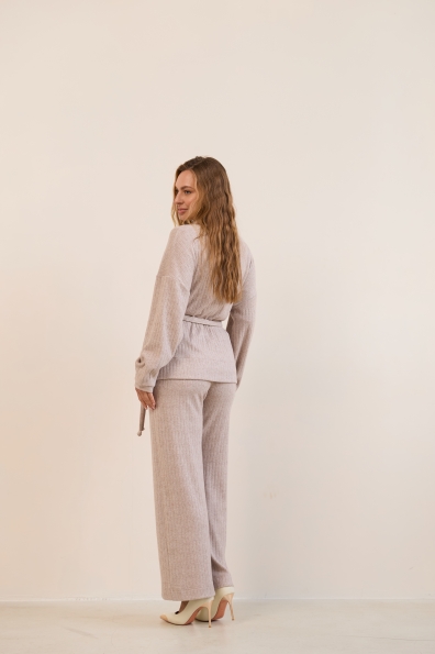 Купити Костюм "Мей" Трикотаж Ангора смужка велика 16784 оптом і в роздріб