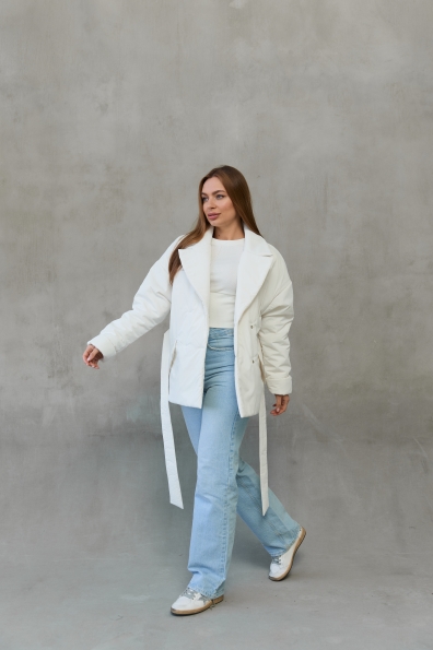 Куртка Флай Плащівка Ammy 16728 Цвет: Молоко