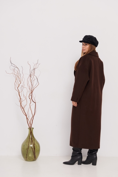 Пальто Париж 120 Кашемір Турецький 16787 Цвет: Шоколад 147828