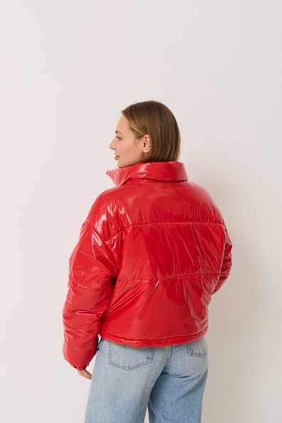 Куртка Шифр Плащівка Монклер 16756 Цвет: Червоний