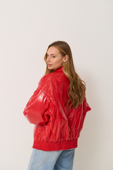 Куртка Барселона плащівка Монклер 16764 Цвет: Червоний