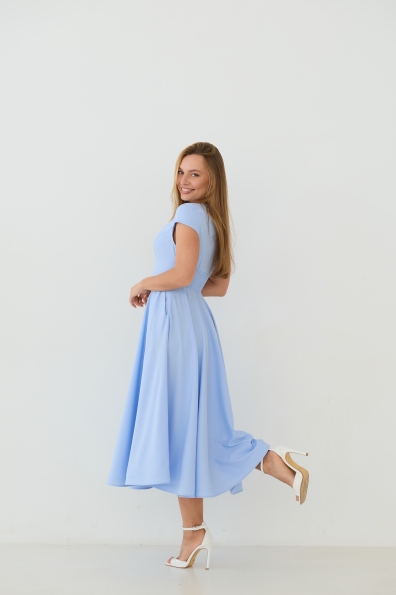 Сукня Мері 16824 Цвет: Блакитний