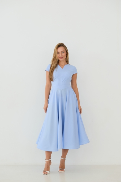 Сукня Мері 16824 Цвет: Блакитний