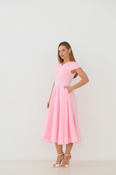 Сукня Мері 16824 Цвет: Рожевий
